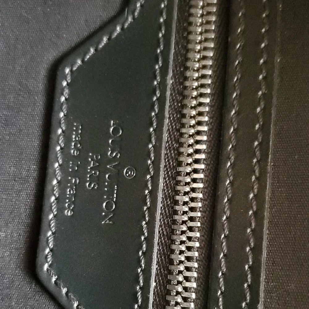 Louis Vuitton Black Monogrammed Bag